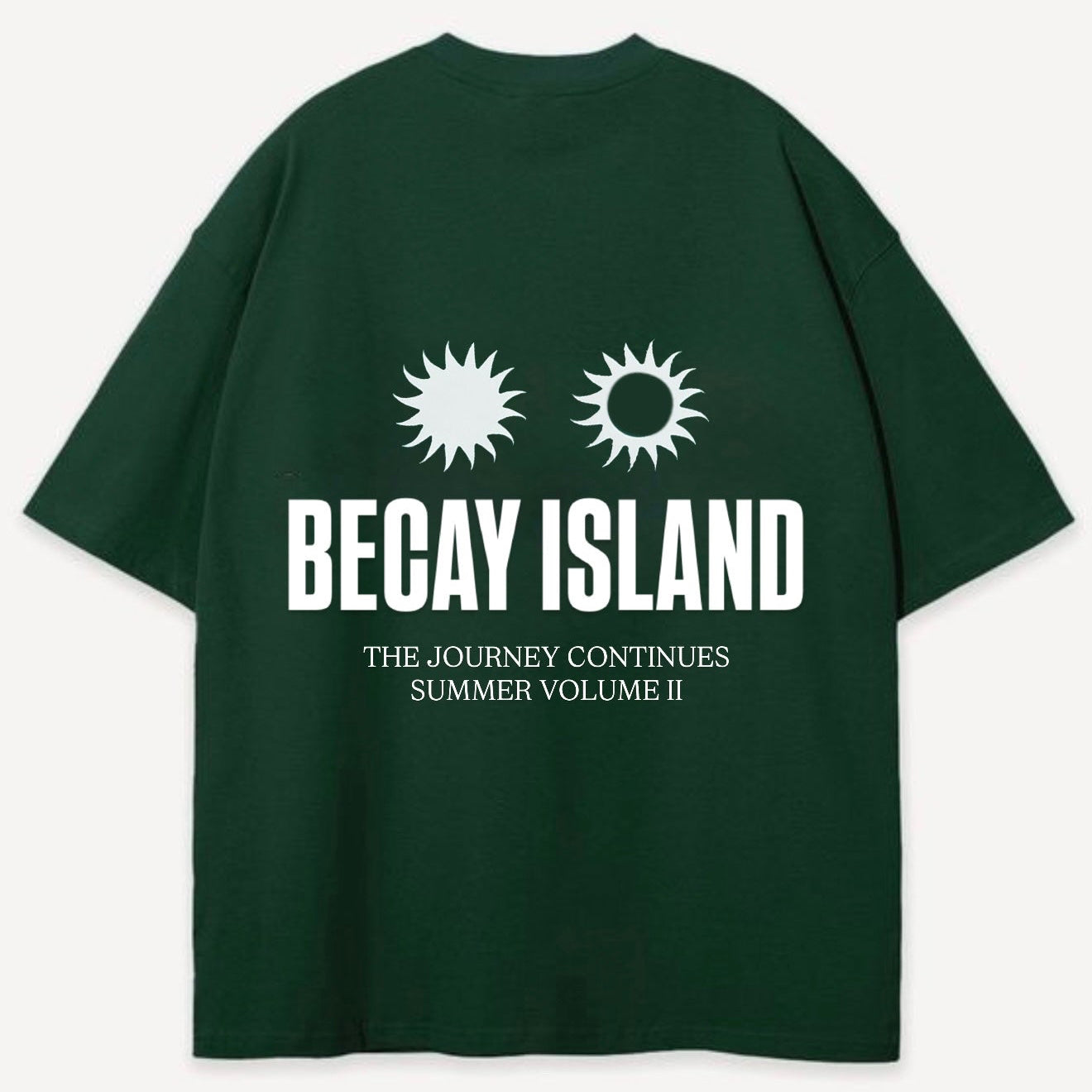 OLIVE ROUND BOXY TEE