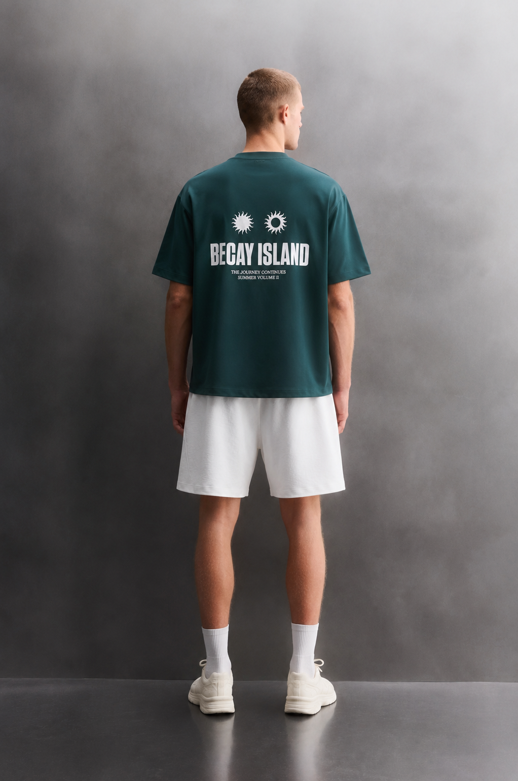 OLIVE ROUND BOXY TEE